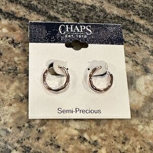 Chaps mini gold hoops